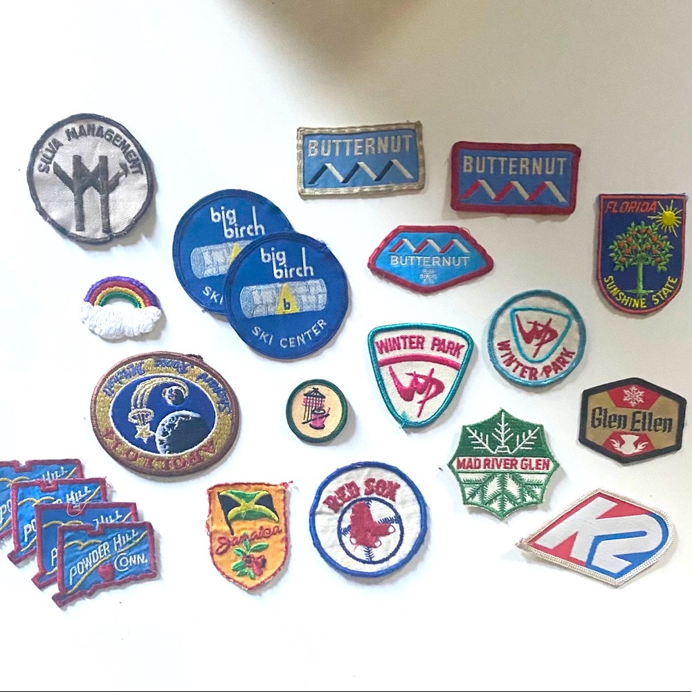 Lot of vintage patches